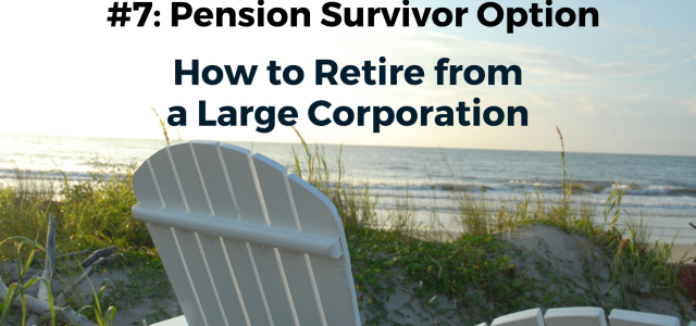 When Should You Retire #7 Pension Survivor Graphic